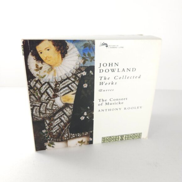 John Dowland Collected Works The Consort of Musicke Anthony Rooley 12 CD Set - Picture 8 of 9